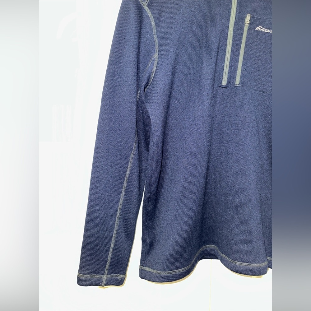 Eddie Bauer Soft Knit Longsleeve Half Zip Sweater M - Picture 3 of 5